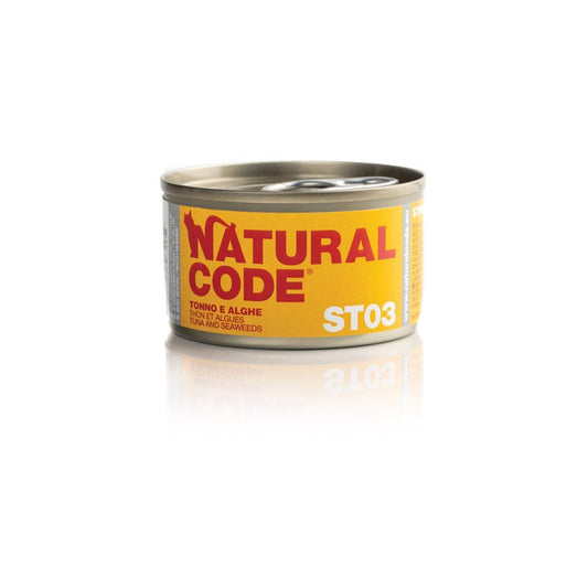 Natural Code ST 03 Cat Sterilised gr.85 Tonno e Alghe