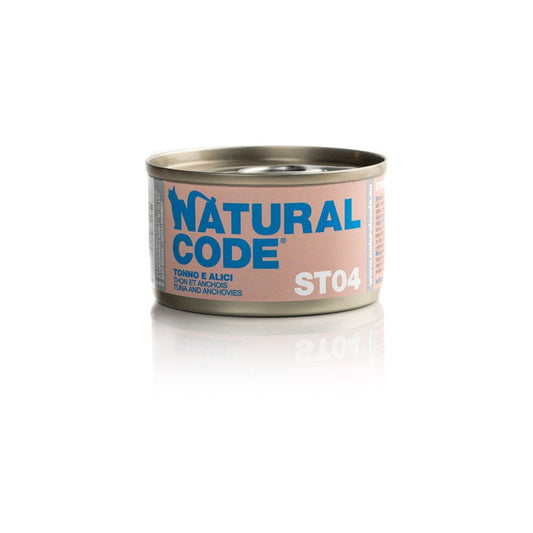 Natural Code ST 04 Cat Sterilised gr.85 Tonno e Alici