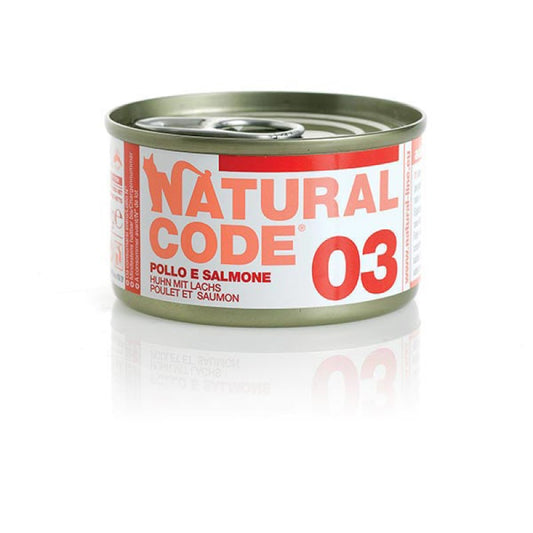 Natural Code 03 Cat gr.85 Pollo e Salmone