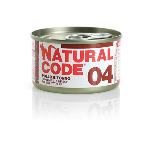 Natural Code 04 Cat gr.85 Pollo e Tonno