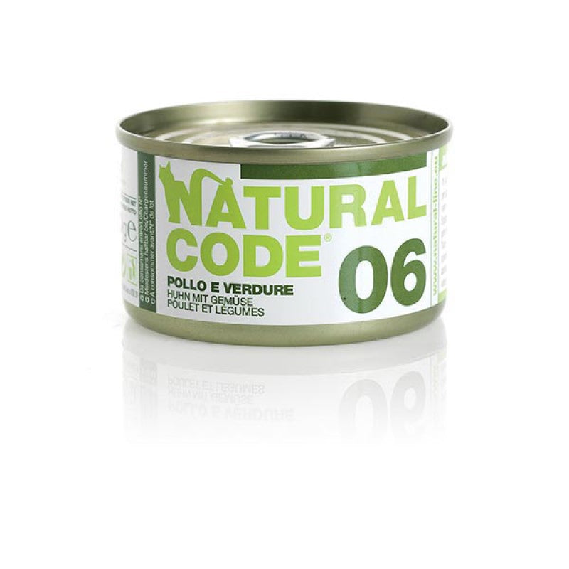 Natural Code 06 Cat gr.85 Pollo e Verdure