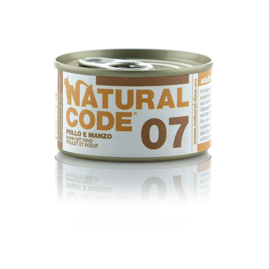 Natural Code 07 Cat gr.85 Pollo e Manzo