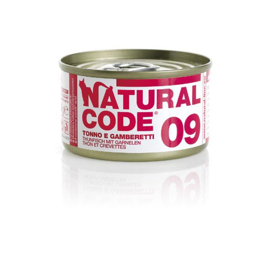 Natural Code 09 Cat gr.85 Tonno e Gamberetti