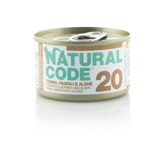 Natural Code 20 Cat gr.85 Tonno Fagioli e Alghe