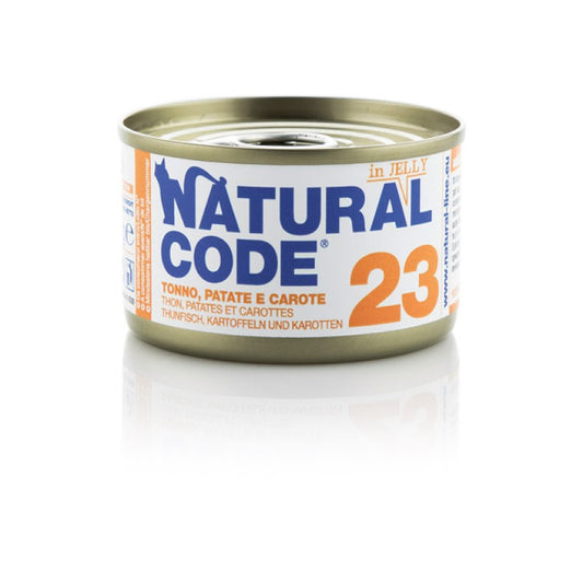 Natural Code 23 Cat gr.85 Tonno Patate e Carote Jelly