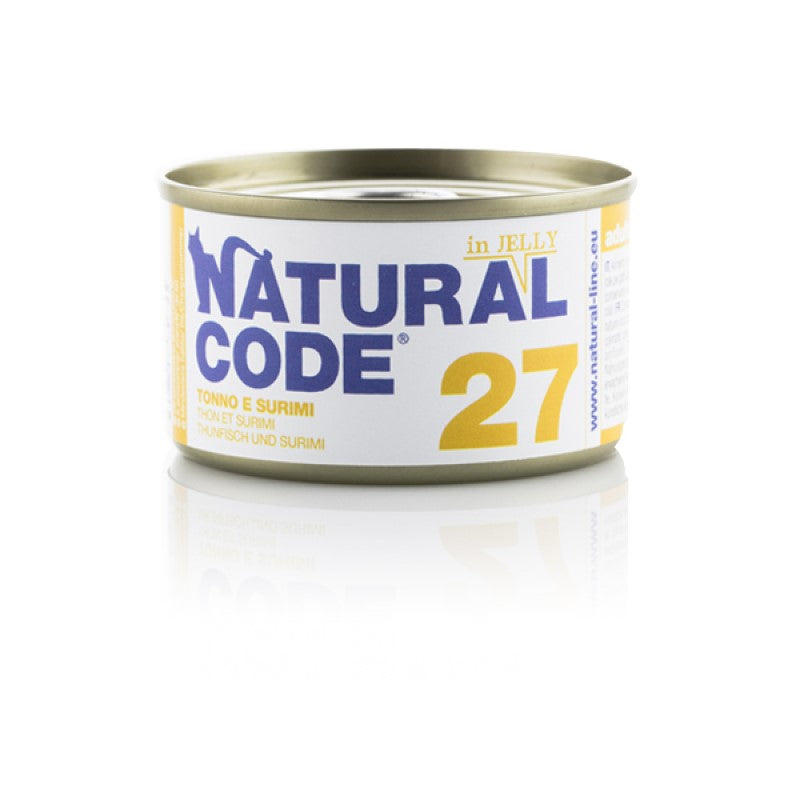 Natural Code 27 Cat gr.85 Tonno e Surimi Jelly