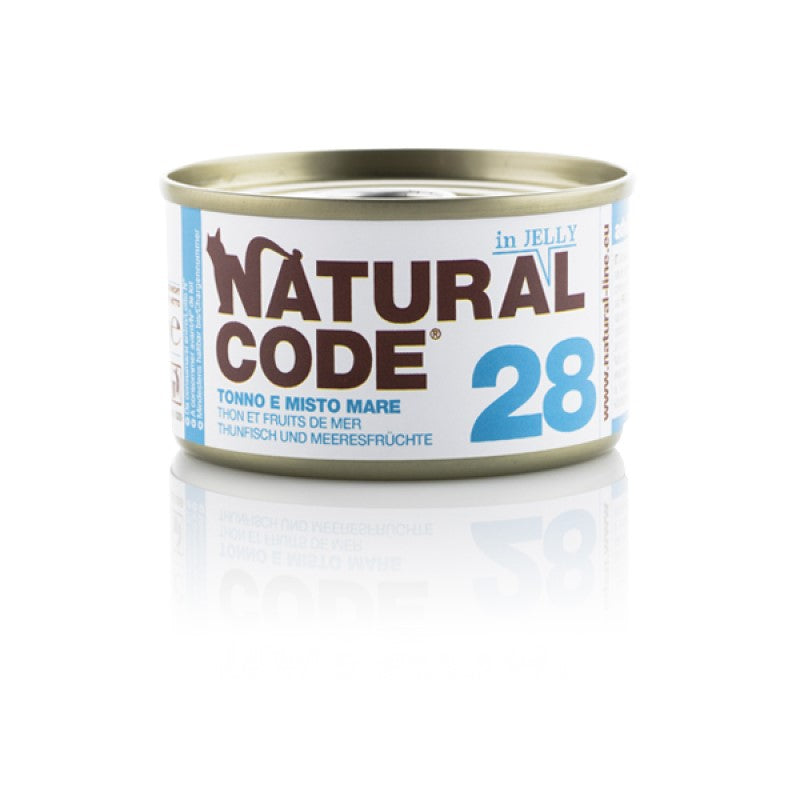 Natural Code 28 Cat gr.85 Tonno e Misto Mare Jelly