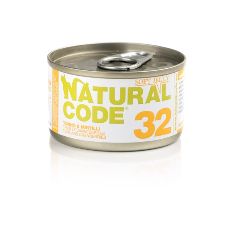 Natural Code 32 Cat gr.85 Tonno e Mirtilli Jelly
