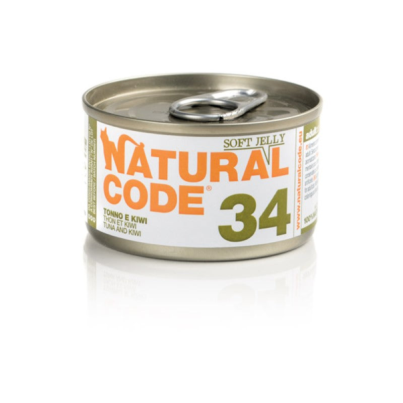 Natural Code 34 Cat gr.85 Tonno e Kiwi Jelly