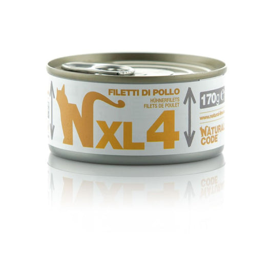 Natural Code XL 4 Cat gr.170 Filetti di Pollo