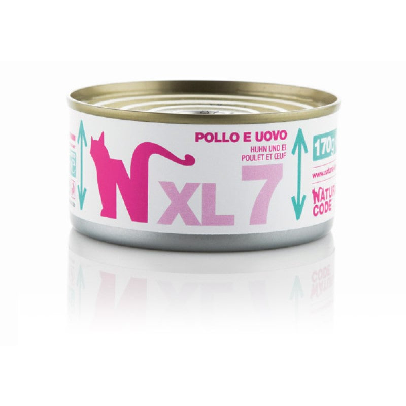 Natural Code XL 7 Cat gr.170 Pollo e Uovo