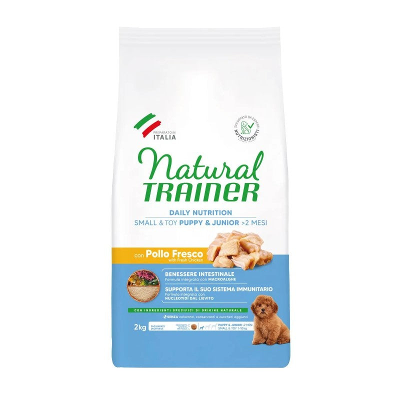 Natural Trainer Dog Puppy Junior Mini Small & Toy Pollo