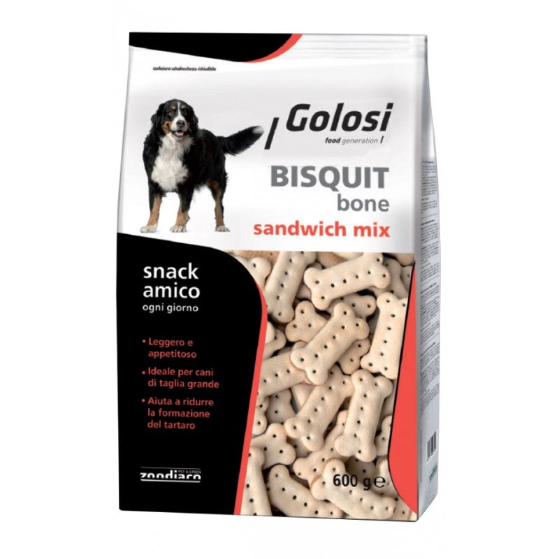 Golosi Bisquit Bone Sandwich Mix gr 600