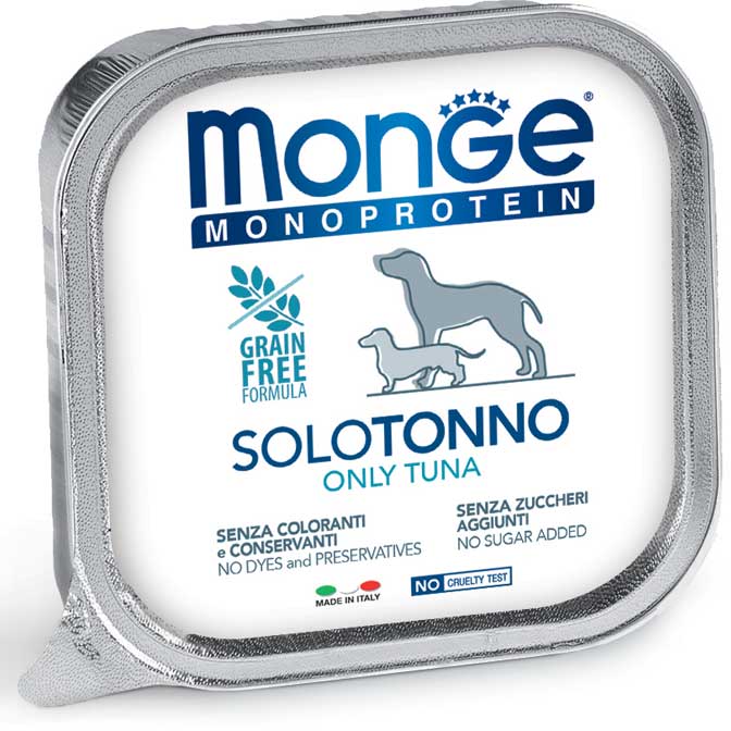 Monge Monoprotein Pate Solo Tonno gr 150