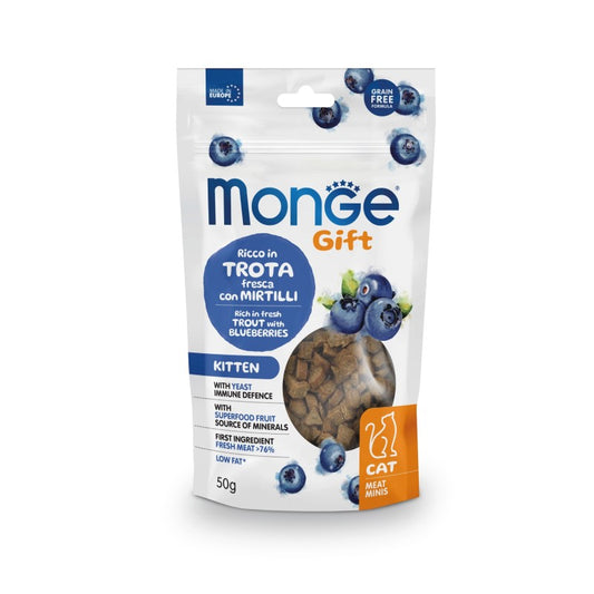 Monge Gift Cat Meat Minis Accrescimento Trota gr 50
