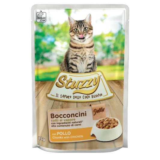 Stuzzy Cat Bocconcini Pollo Jelly gr.85