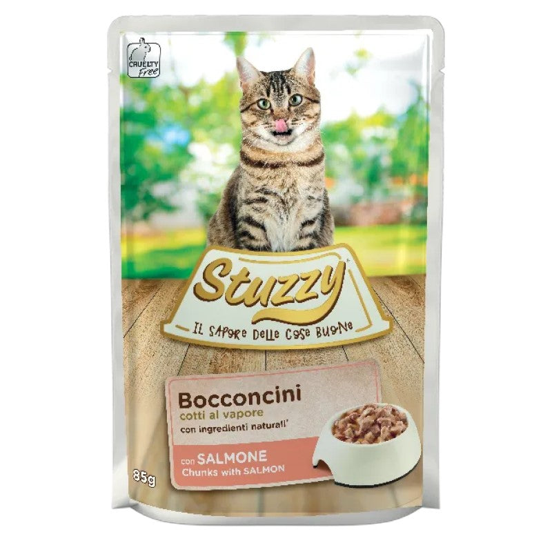 Stuzzy Cat Bocconcini Salmone gr.85