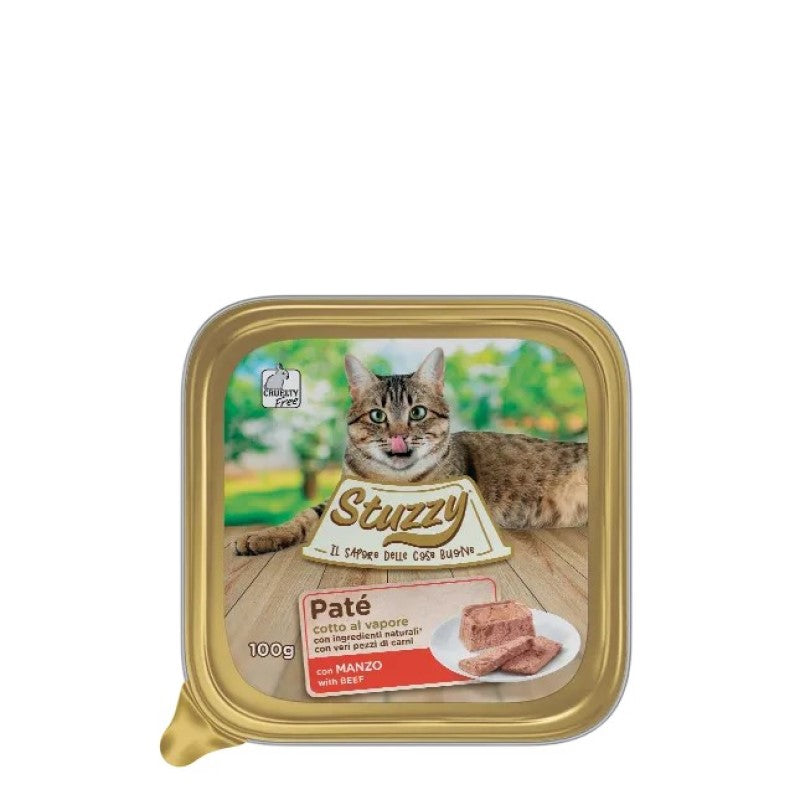 Stuzzy Cat Patè con Manzo gr.100