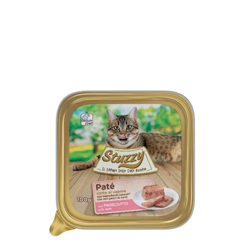 Stuzzy Cat Patè Prosciutto gr.100