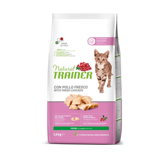 Natural Trainer Young Cat kg 1,5